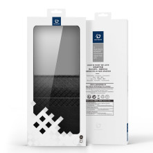 DUX DUCIS BRIL tok rugalmas TPU keret kemény hátlap Samsung Galaxy Z Flip7 telefonhoz - FEKETE