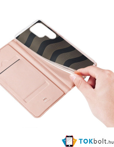 DUX DUCIS telefontok Samsung Galaxy S25 Ultra készülékhez - RÓZSAARANY