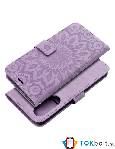 FORCELL MEZZO álomfogó mintás telefontok Samsung Galaxy A22 5G telefonhoz - LILA