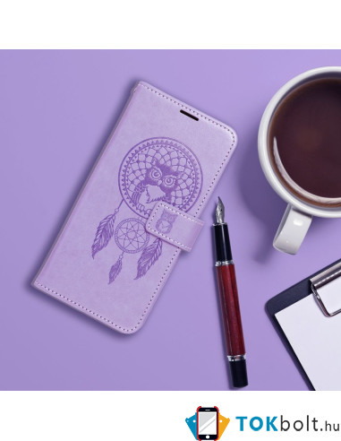 FORCELL MEZZO álomfogó mintás telefontok Xiaomi Redmi Note 14 Pro 5G /  Note 14 Pro+ 5G telefonhoz - LILA