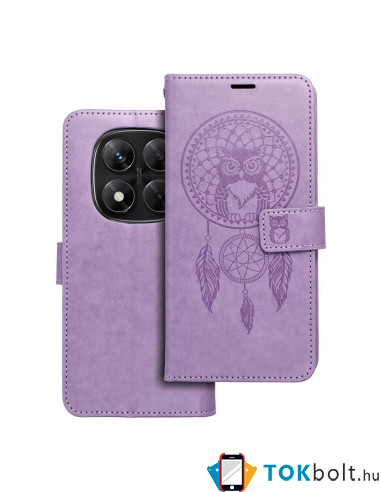 FORCELL MEZZO álomfogó mintás telefontok Xiaomi Redmi Note 14 Pro 5G /  Note 14 Pro+ 5G telefonhoz - LILA