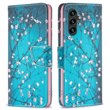 Oldalra nyíló mintás telefontok Samsung Galaxy A36 / Galaxy A56 telefonhoz - TAVASZI VIRÁG