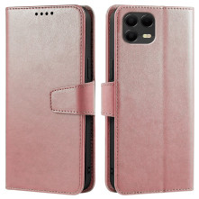 Oldalra nyíló tok T-Mobile REVVL 8 Pro telefonhoz - RÓZSAARANY