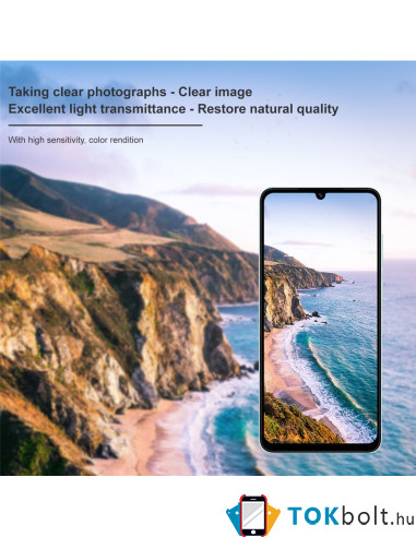 IMAK telefon kamera védő üveg Honor X5c Plus típusú készülékhez - 1 db