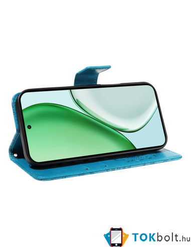 Dombornyomott mandala mintás notesztok Honor Magic8 Lite telefonhoz - KÉK