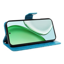 Dombornyomott mandala mintás notesztok Honor Magic8 Lite telefonhoz - KÉK