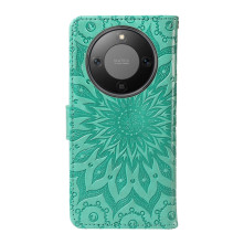 Dombornyomott mandala mintás notesztok Honor Magic8 Lite telefonhoz - ZÖLD