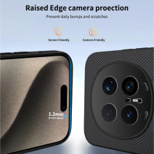 Honor Magic8 Pro karbon mintás tok - FEKETE