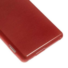 Piros rugalmas tok Sony Xperia M2 / M2 Dual készülékhez
