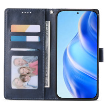 Oldalra nyíló tok Honor Magic8 Lite telefonhoz - KÉK
