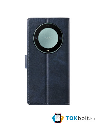 Oldalra nyíló tok Honor Magic8 Lite telefonhoz - KÉK