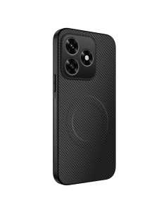 Honor X5c Plus karbon mintás tok - FEKETE