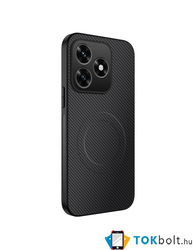 Honor X5c Plus karbon mintás tok - FEKETE