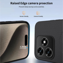 Honor X5c Plus karbon mintás tok - FEKETE