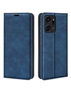 Oldalra nyíló tok Honor X7a telefonhoz - KÉK