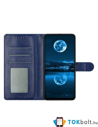 Oldalra nyíló tok Honor 400 Lite telefonhoz - KÉK