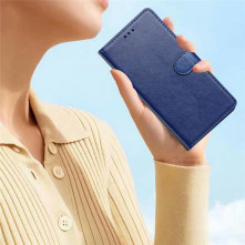 Oldalra nyíló tok Honor 400 Lite telefonhoz - KÉK