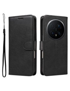 Oldalra nyíló tok Honor Magic8 Pro telefonhoz - FEKETE