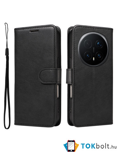Oldalra nyíló tok Honor Magic8 Pro telefonhoz - FEKETE
