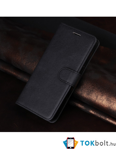 Oldalra nyíló tok Honor Magic8 Pro telefonhoz - FEKETE