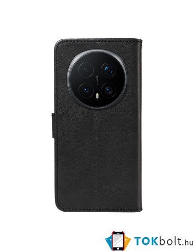 Oldalra nyíló tok Honor Magic8 Pro telefonhoz - FEKETE