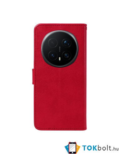 Oldalra nyíló tok Honor Magic8 Pro telefonhoz - PIROS
