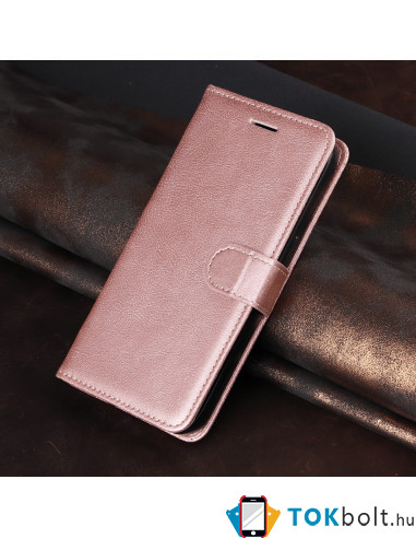 Oldalra nyíló tok Honor Magic8 Pro telefonhoz - RÓZSAARANY