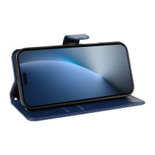 Oldalra nyíló tok Honor Magic8 Pro telefonhoz - KÉK