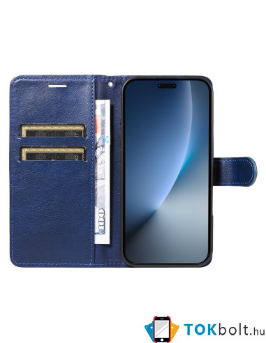 Oldalra nyíló tok Honor Magic8 Pro telefonhoz - KÉK