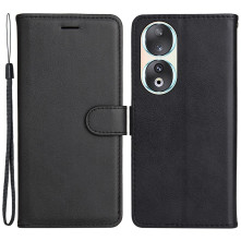 Oldalra nyíló tok Honor 90 telefonhoz - FEKETE