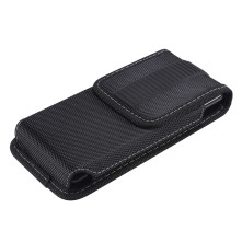 Övtáska | telefontok övre – Oxford anyag, mágneszáras (univerzális) - 16.2 × 8.5 x 1.8 cm - FEKETE