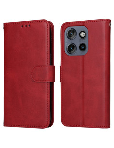 Oldalra nyíló tok Motorola Edge 60 Neo telefonhoz - PIROS