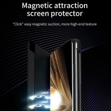 Oldalra nyíló tok Honor Magic V5 telefonhoz - FEKETE