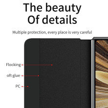 Oldalra nyíló tok Honor Magic V5 telefonhoz - FEKETE