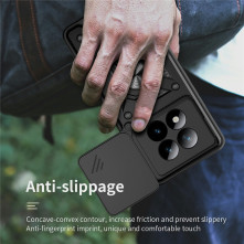 Kemény műanyag és rugalmas TPU hibrid tok Xiaomi Redmi Note 15 Pro+ telefonhoz - EZÜST
