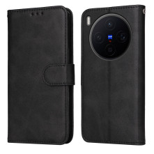 Oldalra nyíló tok Vivo X300 telefonhoz - FEKETE