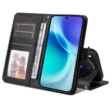 Oldalra nyíló tok Vivo X300 telefonhoz - FEKETE