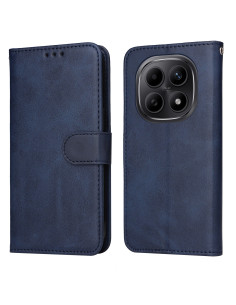 Oldalra nyíló tok Xiaomi Redmi Note 15 telefonhoz - KÉK