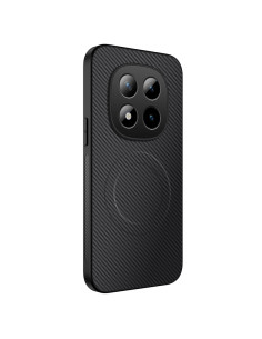 Xiaomi Redmi Note 15 Pro karbon mintás tok - FEKETE