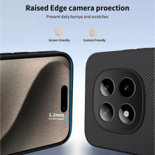 Xiaomi Redmi Note 15 Pro karbon mintás tok - FEKETE