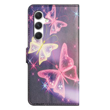 Oldalra nyíló mintás telefontok Samsung Galaxy A57 telefonhoz - ÁLOM PILLANGÓ