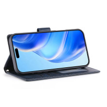 Oldalra nyíló tok Apple iPhone 16 Plus telefonhoz - KÉK