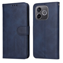 Oldalra nyíló tok Honor 600 Lite telefonhoz - KÉK