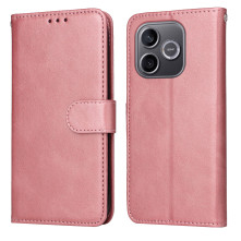 Oldalra nyíló tok Honor 600 Lite telefonhoz - RÓZSAARANY