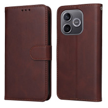 Oldalra nyíló tok Honor 600 Lite telefonhoz - BARNA