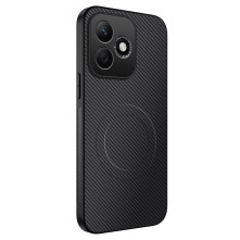 Honor 600 Lite karbon mintás tok - FEKETE
