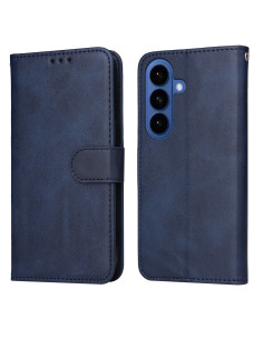 Oldalra nyíló tok Samsung Galaxy S26 telefonhoz - KÉK
