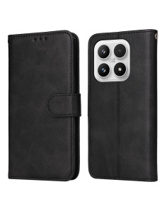 Oldalra nyíló tok Xiaomi 17 telefonhoz - FEKETE