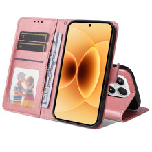 Oldalra nyíló tok Xiaomi 17 telefonhoz - RÓZSAARANY