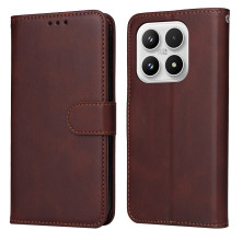 Oldalra nyíló tok Xiaomi 17 telefonhoz - BARNA